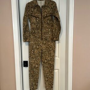 Free People Lennox Floral Jumpsuit